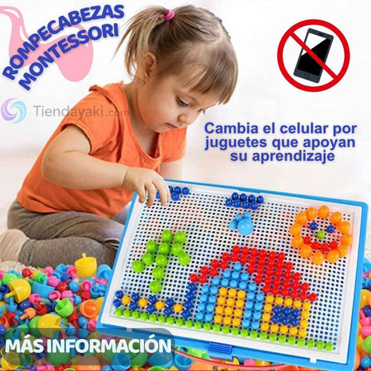 Rompecabezas 3D Montessori + REGALO🎁