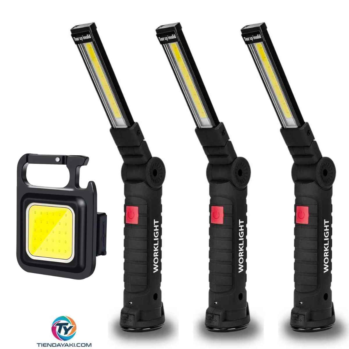 Linterna Magnética COB 360°, La Herramienta que le Faltaba a tu Taller